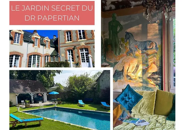Hébergement de vacances Le Jardin Secret Du Dr Papertian